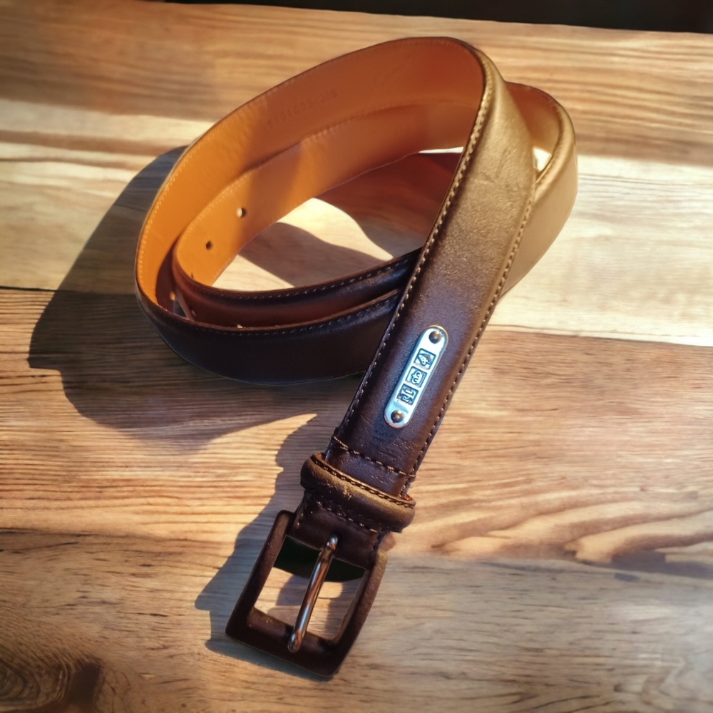 Vintage leather ralph lauren belt Ladies Medium
